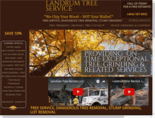 Tablet Screenshot of landrumtree.com